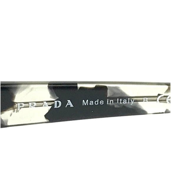 Prada Eyeglasses Black Tortoise Rectangular NEW - Picture 12 of 13